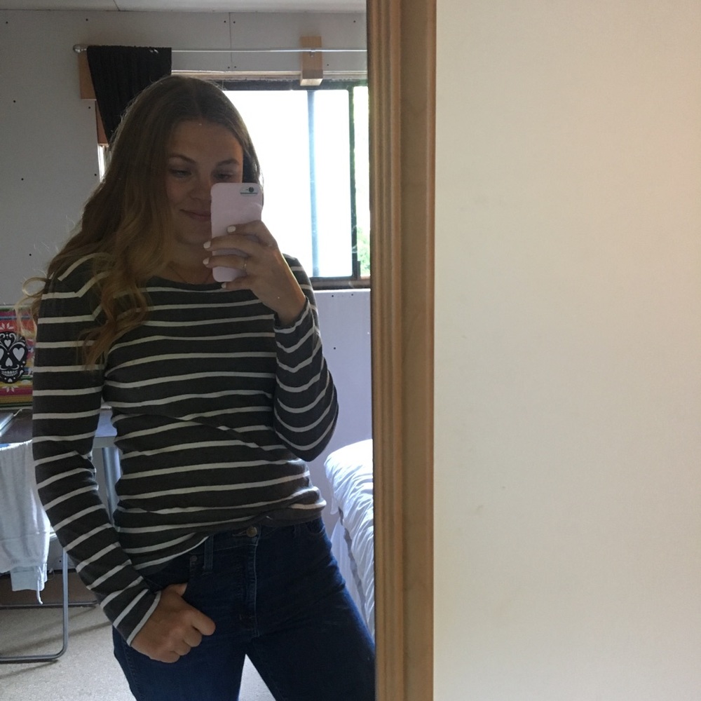 Stripped Super Soft Long Sleeve Tee